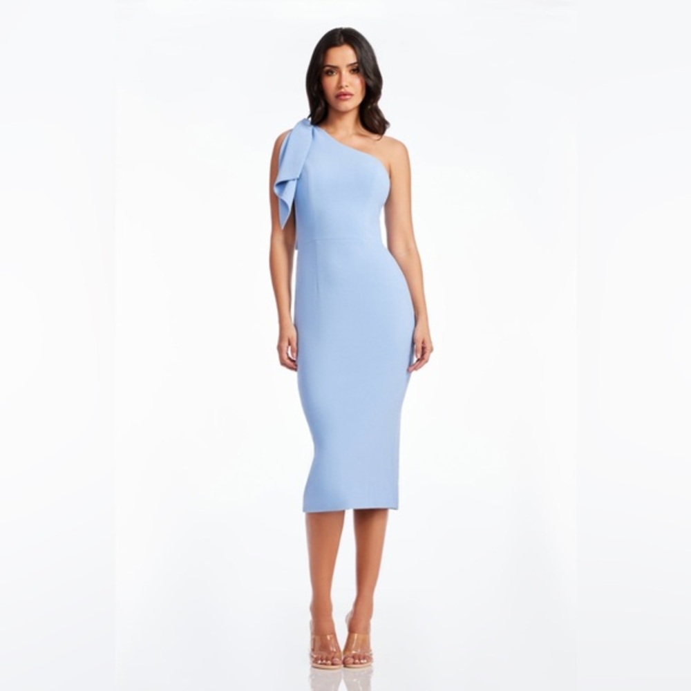 Dress the Population Tiffany Dress in Sky